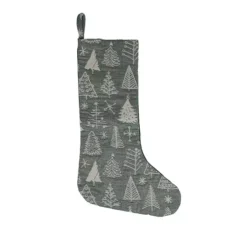 St. Nicholas Square® Christmas Tree Print Stocking