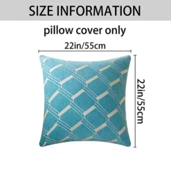 2 Packs Geometric Decorative Throw Pillow Cover Modern Cushion Cases Gifts For Home Decoration -Home Decor Shop 7807705 ALT4
