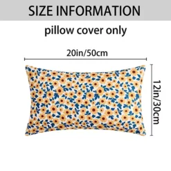 2 Pcs Classical Floral Decoration Throw Pillow Cover Pattern Pillow Cases For Outdoor Indoor -Home Decor Shop 7810483 ALT4