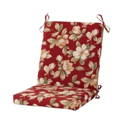 Greendale Home Fashions High Back Outdoor Dining Chair Pad -Home Decor Shop 7848974 Roma Floral