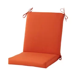 Greendale Home Fashions High Back Outdoor Dining Chair Pad -Home Decor Shop 7848974 Rust