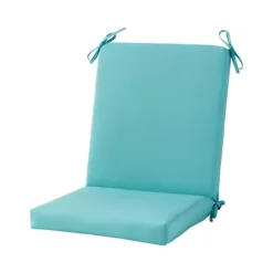 Greendale Home Fashions High Back Outdoor Dining Chair Pad -Home Decor Shop 7848974 Teal