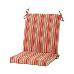 Greendale Home Fashions High Back Outdoor Dining Chair Pad -Home Decor Shop 7848974 Watermelon Stripe