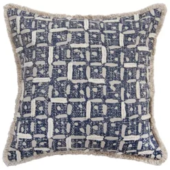 Rizzy Home Lyra Textured Throw Pillow Cover