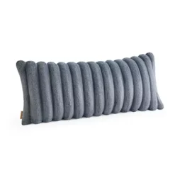 Bearpaw Millburn Faux Fur Bolster Pillow