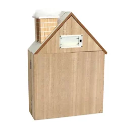 Polar Elegance LED Wooden Nativity Advent Calendar House With 24 DrawersFoldable Holiday Gifts -Home Decor Shop 7950074 ALT3