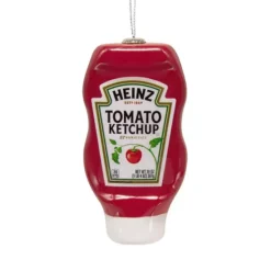 Heinz Ketchup Bottle Shatterproof Hallmark Christmas Ornament